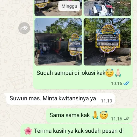 Pengiriman Papan Bunga Duka Ciracas