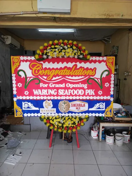 Papan Bunga Ucapan Selamat Ciracas