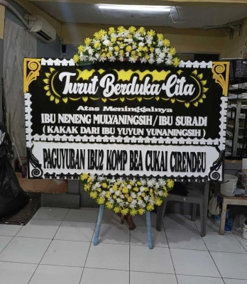 Papan Bunga di Ciracas